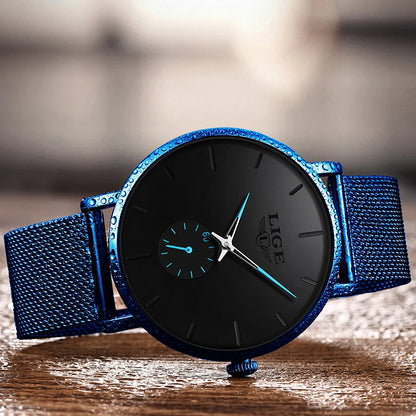 LIGE Men's Quartz Watch
