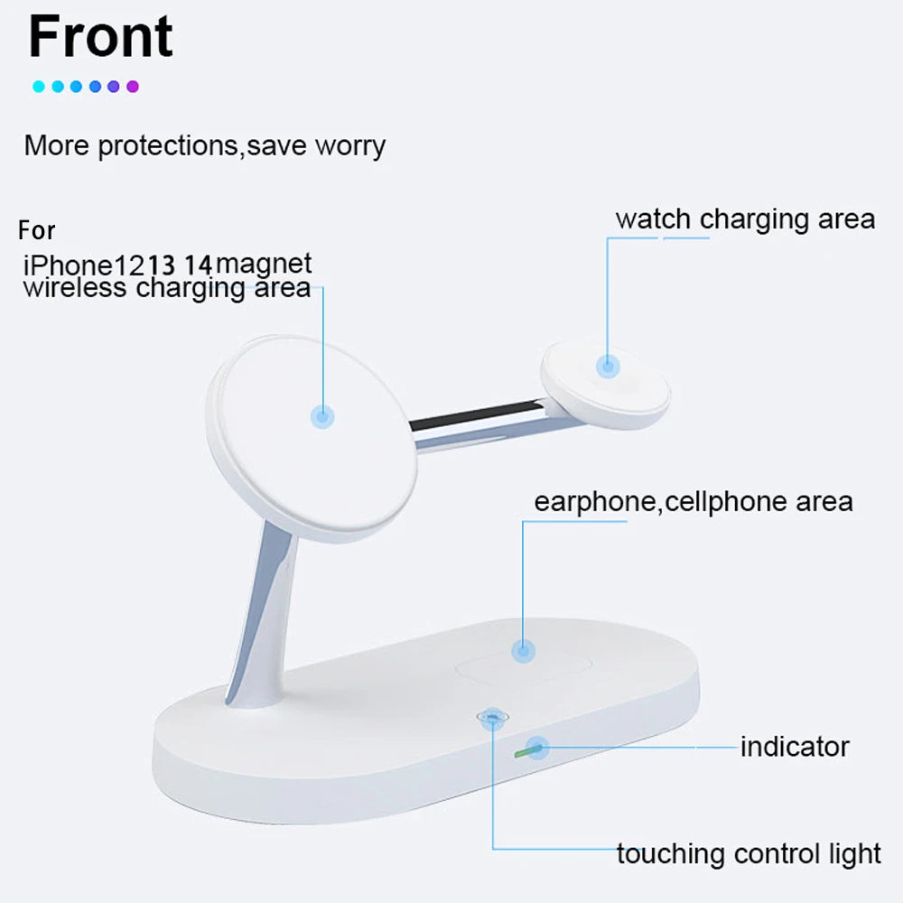 3-in-1 Magnetic Charger Stand