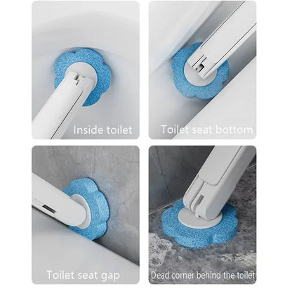 Disposable Toilet Brush Set