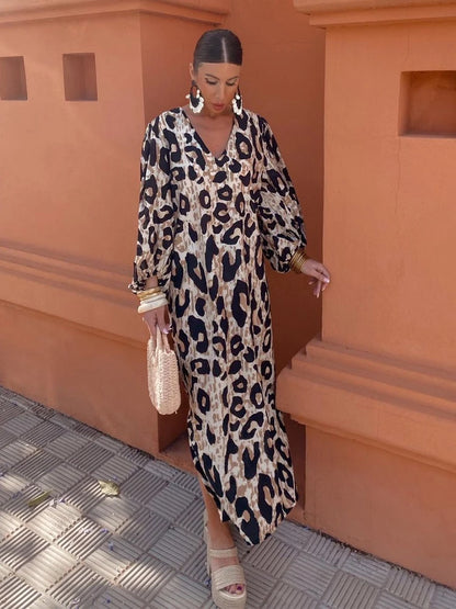 Leopard Maxi Dress