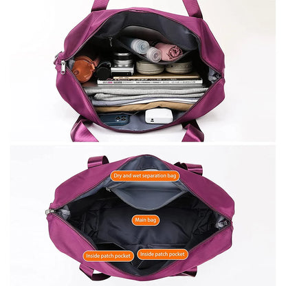 Large Folding Waterproof Travel Tote Bag