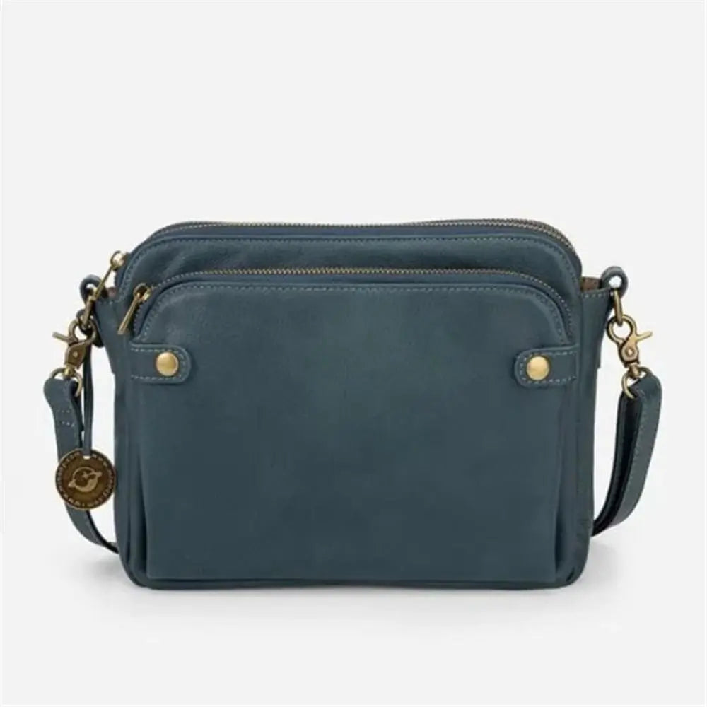 Three-Layer Crossbody Shoulder Bag