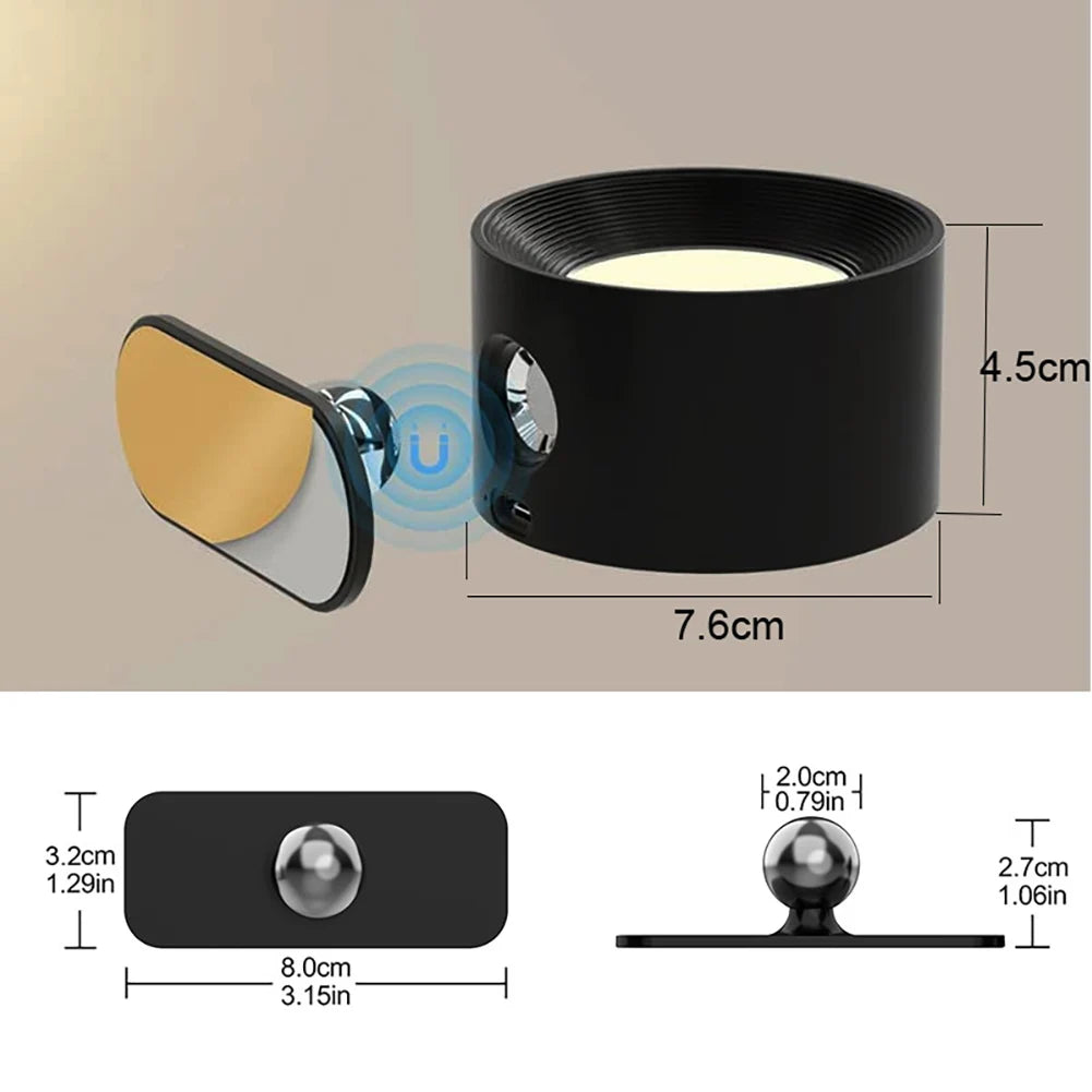 Rotating LED Wall Sconce