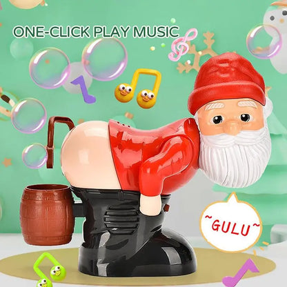 Electric Santa Bubble Toy