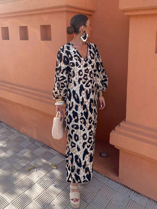 Leopard Maxi Dress