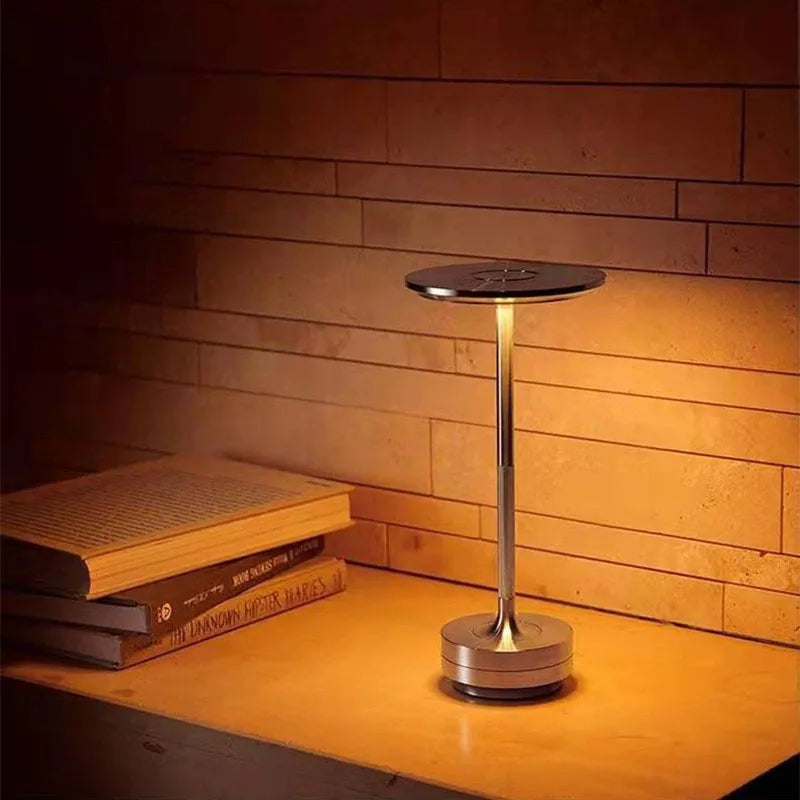 Industrial LED Desk Lamp with USB Charging