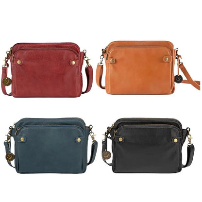 Three-Layer Crossbody Shoulder Bag