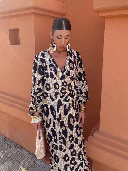 Leopard Maxi Dress